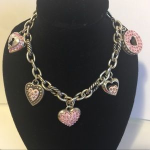 Brighton Cupid’s KISS Charm Bracelet JB3922 (used)